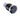 Vandal Resistant Illuminated Latching Switch - Black - 18/16mm - Blue Ring
