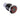 Vandal Resistant Illuminated Latching Switch - Black - 18/16mm - Red Ring