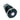Vandal Resistant Illuminated Latching Switch - Black - 18/16mm - White Dot