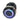 Vandal Resistant Illuminated Latching Switch - Black - 22/19mm - Blue Ring