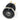 Vandal Resistant Illuminated Latching Switch - Black - 22/19mm - Green DotVSW22-LAT-BK-DOT-GN