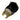 Vandal Resistant Illuminated Latching Switch - Black - 22/19mm - Green DotVSW22-LAT-BK-DOT-GN