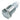 Vandal Resistant Illuminated Latching Switch - Silver - 18/16mm - Red RingVSW18-LAT-SL-RING-RD