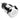 Vandal Resistant Illuminated Latching Switch - Silver - 18/16mm - White Ring