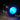 Vandal Resistant Illuminated Latching Switch - Silver - 22/19mm - Blue DotVSW22-LAT-SL-DOT-BL