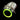 Vandal Resistant Illuminated Latching Switch - Silver - 22/19mm - Green RingVSW22-LAT-SL-RING-GN