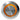 Vandal Resistant Illuminated Latching Switch - Silver - 22/19mm - Orange RingVSW22-LAT-SL-RING-OR