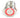 Vandal Resistant Illuminated Latching Switch - Silver - 22/19mm - Red Ring