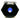 Vandal Resistant Illuminated Momentary Switch - Black - 18/16mm - Blue DotVSW18-MOM-BK-DOT-BL