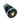 Vandal Resistant Illuminated Momentary Switch - Black - 18/16mm - Orange Dot