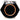 Vandal Resistant Illuminated Momentary Switch - Black - 18/16mm - Orange RingVSW18-MOM-BK-RING-OR