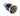 Vandal Resistant Illuminated Momentary Switch - Black - 18/16mm - Orange Ring