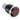 Vandal Resistant Illuminated Momentary Switch - Black - 18/16mm - Red Ring