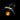 Vandal Resistant Illuminated Momentary Switch - Black - 22/19mm - Orange DotVSW22-MOM-BK-DOT-OR