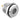 Vandal Resistant Illuminated Momentary Switch - Silver - 22/19mm - Red DotVSW22-MOM-SL-DOT-RD