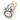 Vandal Resistant Illuminated Momentary Switch - Silver - 22/19mm - Red RingVSW22-MOM-SL-RING-RD