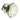 Vandal Resistant Latching Switch 22/19mm - Silver