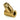 Monsoon 45° Rotary Angle Fitting - 1/2" - Gold