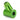 Monsoon 45° Rotary Angle Fitting - 3/4" - Green