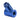 Monsoon 45° Rotary Angle Fitting - 5/8" - Blue