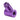 Monsoon 45° Rotary Angle Fitting - 5/8" - Purple