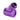 Monsoon 45° Rotary Angle Fitting - 5/8" - PurpleMON-RO-45-58-PR