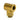Monsoon 90° Rotary Angle Fitting - 1/2" - Gold