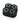 Monsoon Chain Gun Hardline Compression Fittings, 3/8" x 1/2" - Black ChromeCGH-3812-1-BC