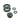 Monsoon Chain Gun Stop Plug - 5/8 - Black Chrome