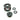 Monsoon Chain Gun Stop Plug - 5/8 - Red