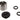 Monsoon EV2 Stop Plug - 5/8 - Black Chrome
