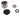 Monsoon EV2 Stop Plug - 5/8 - Black Chrome