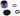 Monsoon EV2 Stop Plug - 5/8 - Purple