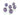 Monsoon Free Center Hardline Compression Fittings, 3/8" x 1/2" 6-Pack - Purple 