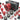 Monsoon Free Center Hardline Compression Fittings, 3/8" x 1/2" 6 Pack - RedFCH-3812-6-RD