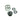 Monsoon Free Center Stop Plug - 1/2 - Black Chrome