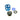 Monsoon Free Center Stop Plug - 1/2 - Blue