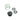 Monsoon Free Center Stop Plug - 1/2 - Chrome
