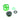 Monsoon Free Center Stop Plug - 5/8 - Green
