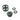 Monsoon Free Center Stop Plug - 5/8 - Matte Black
