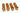 Monsoon Hardline Economy Compression Fittings, 1/2" x 5/8" 12-Pack - Orange