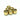 Monsoon Hardline Economy Compression Fittings, 1/2" x 5/8" 6-Pack - Gold