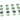 Monsoon Hardline Economy Compression Fittings, 3/8" x 1/2" 12-Pack - Chrome