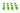 Monsoon Hardline Economy Compression Fittings, 3/8" x 1/2" 12-Pack - Green