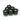 Monsoon Hardline Economy Compression Fittings, 3/8" x 1/2" - Matte BlackEV2-3812-1-MB