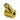 Monsoon Light Port 45° Rotary Angle Fitting - 5/8" - Gold