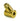 Monsoon Light Port 45° Rotary Angle Fitting - 5/8" - Gold