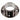 Monsoon MMRS Fill Drain Port Round Cap Spacer - Black Chrome