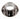 Monsoon MMRS Fill Drain Port Round Cap Spacer - Black Chrome