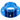 Monsoon MMRS Fill Drain Port Round Cap Spacer - Blue